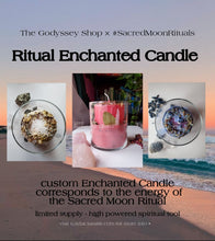 Load image into Gallery viewer, Sacred Moon Ritual Bundle: Ritual Enchanted Candle x SSS³ - JUNE 2021